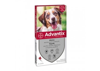 Advantix Spot-On Cane Taglia media dai 10 ai 25 kg