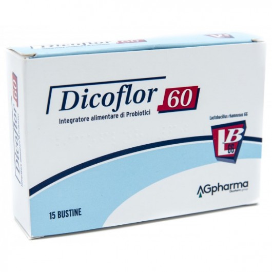 DICOFLOR 60 INTEGRATORE ALIMENTARE 15 BUSTINE - Nowfarma.it