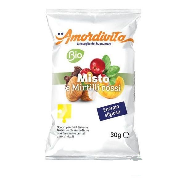 AMORDIVITA MISTO E MIRTILLI ROSSI 30 G