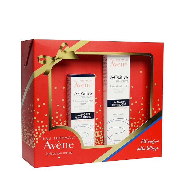 AVENE EAU THERMALE COFANETTO ANTI-AGE VISO 1 A-OXITIVE CREMA 30 ML + 1 CONTORNO OCCHI 15 ML