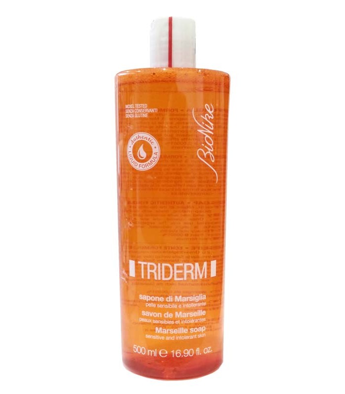 triderm sapone di marsiglia bipack 2 flaconi da 500 ml