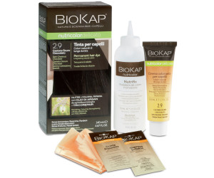 BIOKAP NUTRICOLOR DELICATO 4,00 CASTANO NATURALE TINTA TUBO + FLACONE