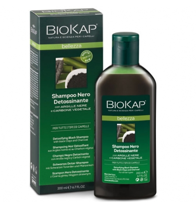 BIOKAP SHAMPOO NERO DETOSSINANTE 200 ML