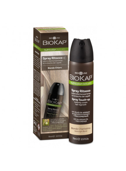 BIOS LINE BIOKAP NUTRICOLOR DELICATO SPRAY RITOCCO BIONDO CHIARO 75 ML