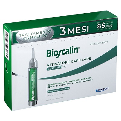 BIOSCALIN ATTIVATORE CAPILLARE ISFRP-1 PROMO DOPPIA 10 ML X 2 PEZZI - Nowfarma.it
