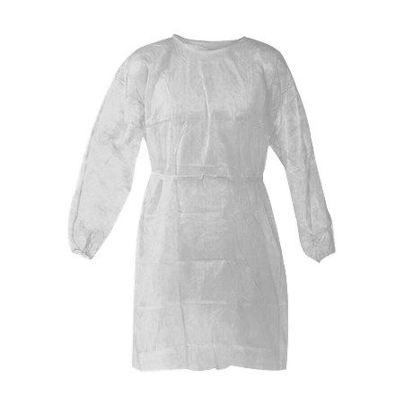 Camice Visitatore In TNT Bianco - Dispositivo Medico IVA 0%