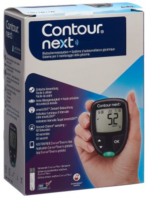 CONTOUR NEXT GLUCOMETRO + 10 STRISCE OMAGGIO