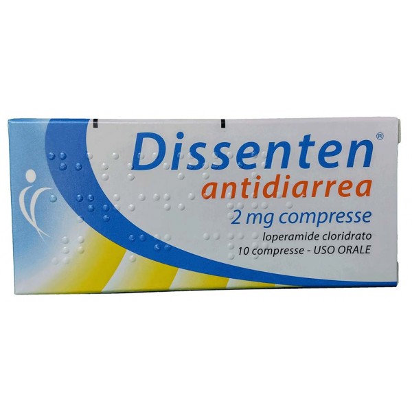 DISSENTEN ANTIDIARREA*10CPR2MG