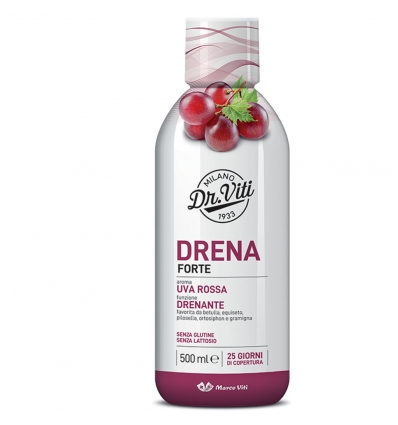 DRENA FORTE UVA ROSSA 500 ML - Nowfarma.it