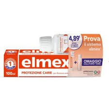 ELMEX CARIE SPECIAL PACK 1 DENTIFRICIO ELMEX CARIE 100 ML + 1 COLLUTORIO ELMEX CARIE 100 ML IN OMAGGIO