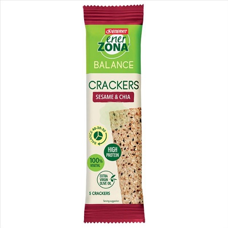 ENERZONA CRACKERS SESAME & CHIA 25 G