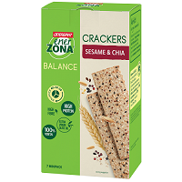 ENERZONA CRACKERS SESAME & CHIA 175 G