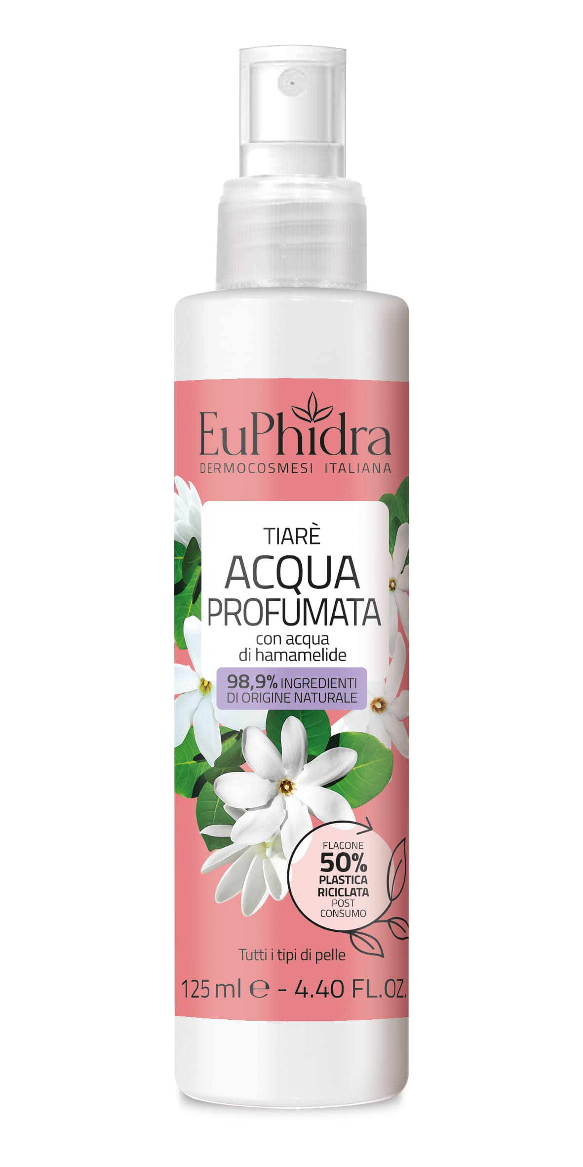 EUPHIDRA ACQUA PROFUMATA TIARE'125 ML