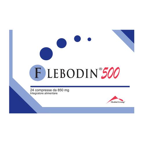 FLEBODIN 500 24 COMPRESSE