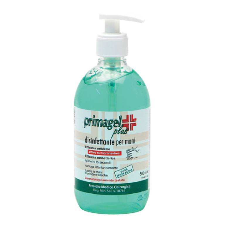 GEL DISINFETTANTE PRIMAGEL PLUS 500ML