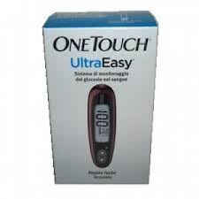 GLUCOMETRO ONETOUCH ULTRAEASY SYSTEM KIT ARGENTO