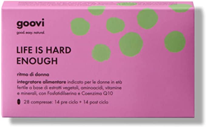 Goovi Life Is Hard Enough RITMO DONNA CICLO 28 COMPRESSE