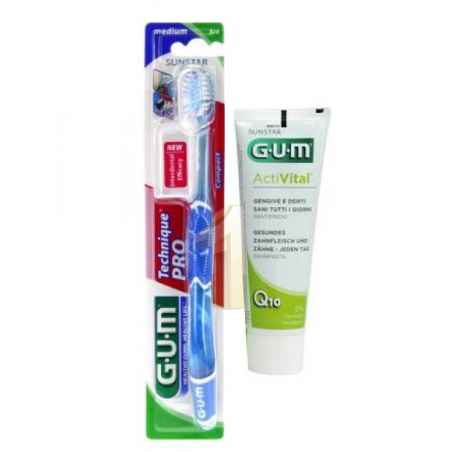 GUM PROMO SPECIAL PACK ACTI TECH DENTIFRICIO E SPAZZOLINO