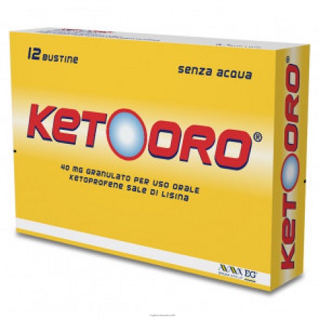 KETOORO*OS GRAT 12BUST 40MG