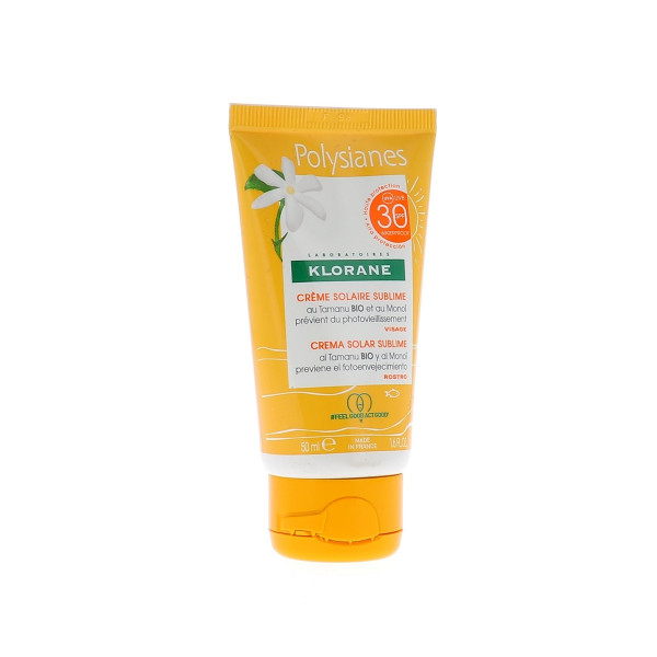 KLORANE CREMA SOLARE SUBLIME SPF 30 VISO 50ML