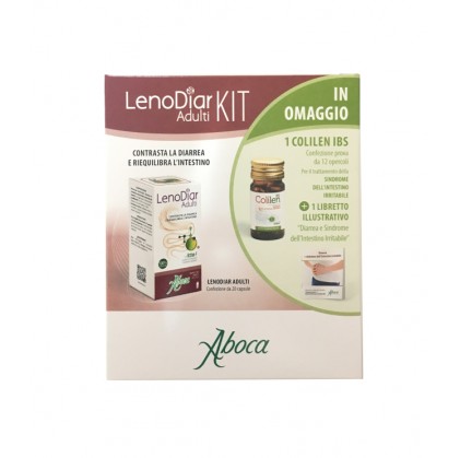 Lenodiar Adulti 20 Capsule + Colilen IBS 12 Opercoli prezzi bassi