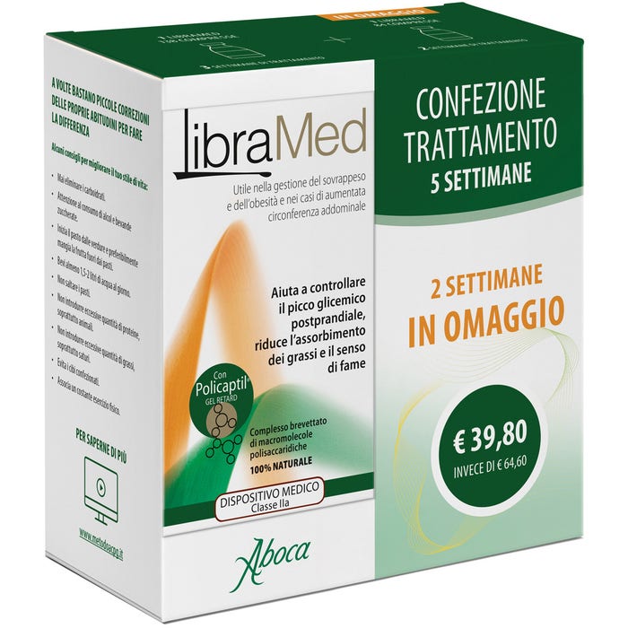 ABOCA LIBRAMED TRATTAMENTO 5 SETTIMANE 138 + 84 COMPRESSE - Nowfarma.it