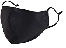 Mascherina Monouso Ovale Lavabile Nera