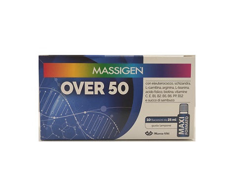 MASSIGEN OVER 60 10 FLACONI DA 25 ML