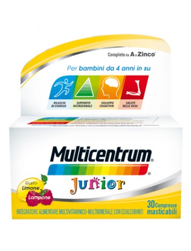MULTICENTRUM JUNIOR 30 COMPRESSE MASTICABILI PROMO 2020
