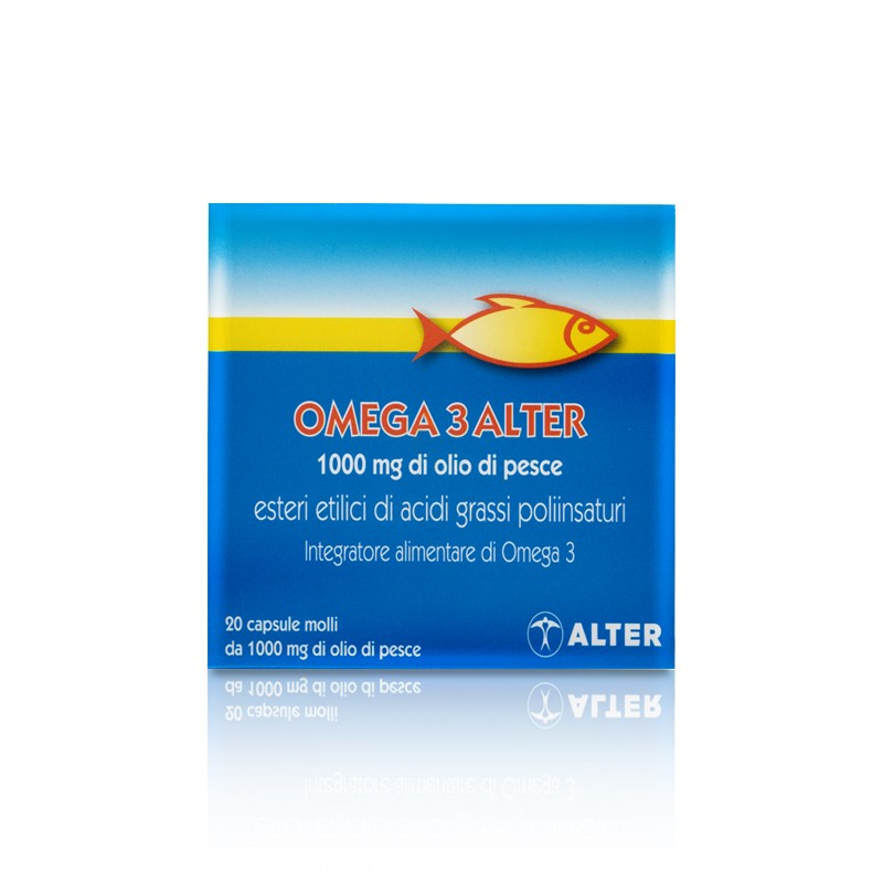 OMEGA 3 ALTER 20 CAPSULE MOLLI 1000 MG