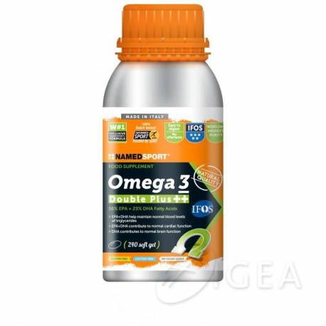 NAMED SPORT OMEGA 3 DOUBLE PLUS++ 240 CAPSULE SOFTGEL | Farmastar.it -  Ecommerce Farmacia