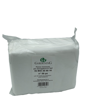 Panno Monouso in TNT asciugatura Extra Soft Eco 30x40 50pz - IVA 0%