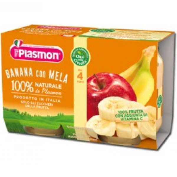 PLASMON OMOG BANANA/MELA6X104G prezzi bassi