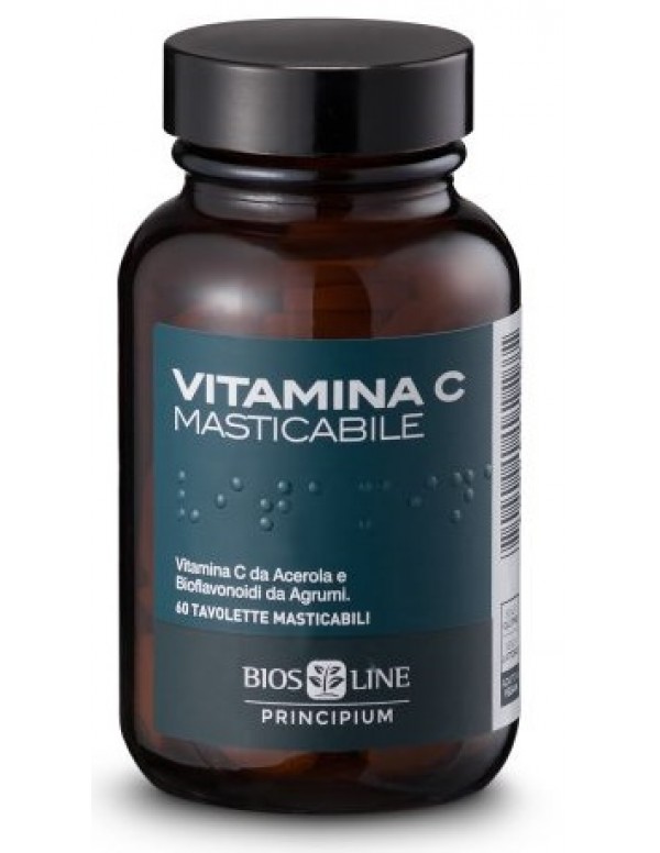 PRINCIPIUM VITAMINA C NATURALE 60 COMPRESSE MASTICABILI 72 G