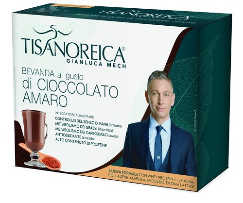 Tisanoreica Bevanda Cioccolato Amaro 4x34g prezzi bassi