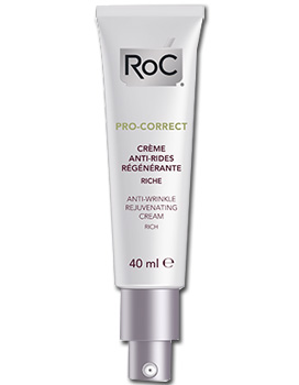 ROC PRO-CORRECT CREMA VISO ANTIRUGHE RICCA 40 ML