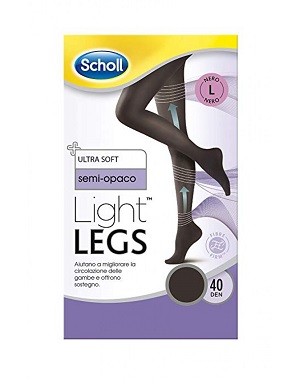 SCHOLL COLLANT LIGHT LEGS 40 DENARI NERO LARGE 1 PAIO