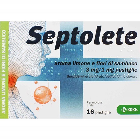 SEPTOLETE*16PAST3+1MG LIM FIOR