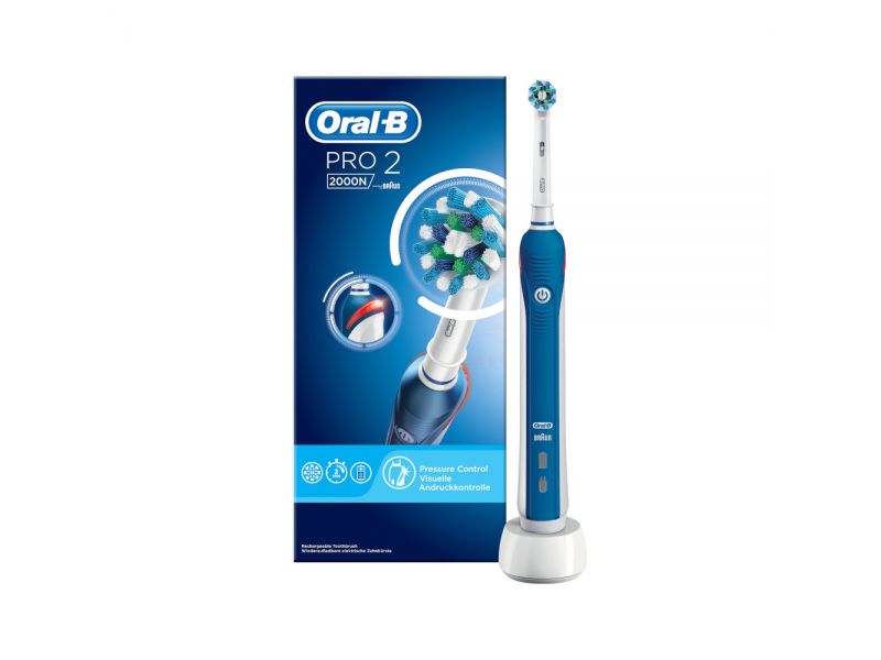SPAZZOLINO ELETTRICO ORAL B 2000 PRO CROSSACTION - Nowfarma.it