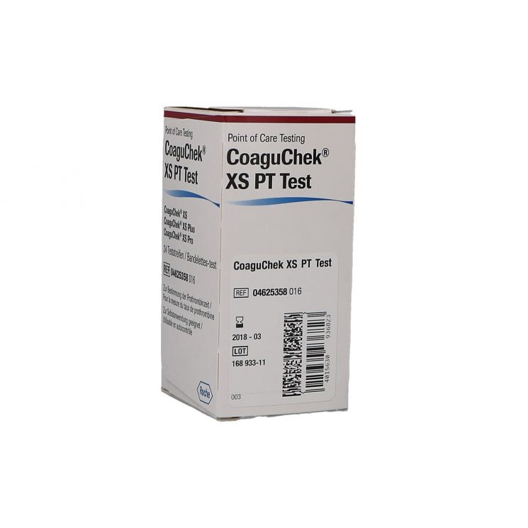 STRISCE REATTIVE PER DISPOSITIVO UTODIAGNOSTICO COAGUCHEK XS PT TEST 24 PEZZI