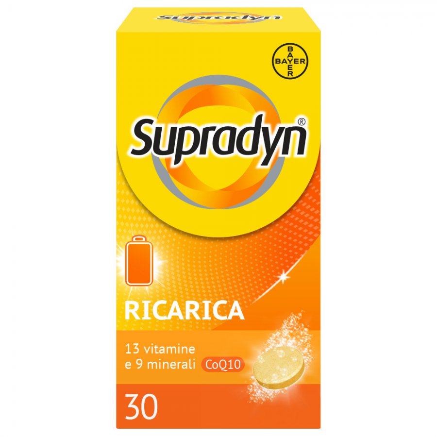 SUPRADYN RICARICA EFFERVESCENTI 30 COMPRESSE - farmaciadeglispeziali.it