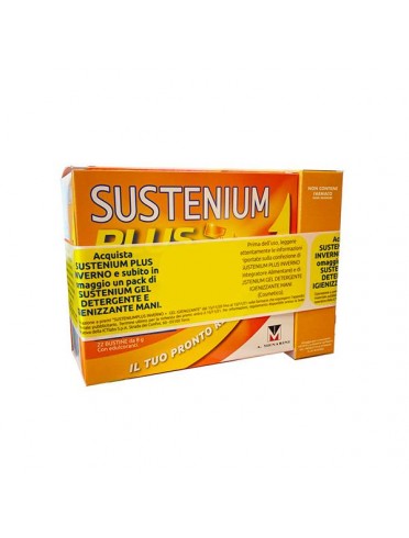 SUSTENIUM PLUS INVERNO 22 BUSTE + GEL IGIENIZZANTE 80 ML IN OMAGGIO