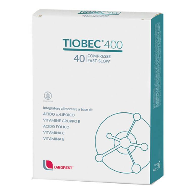 TIOBEC 400 40 COMPRESSE FAST-SLOW
