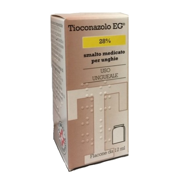 TIOCONAZOLO EG*SMALTO MED 12ML