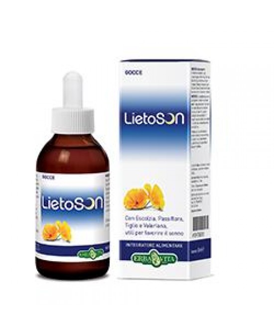 ErbaVita Linea Lietoson LietoSon Gocce Integratore Alimentare 50ml