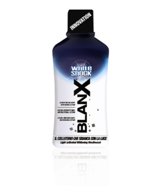 BLANX WHITE SHOCK COLLUT 500ML prezzi bassi