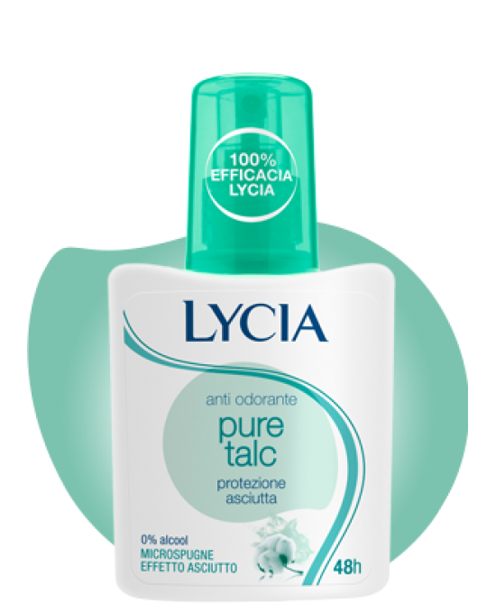Lycia Vapo Antiodorante Pure Talc 75ml