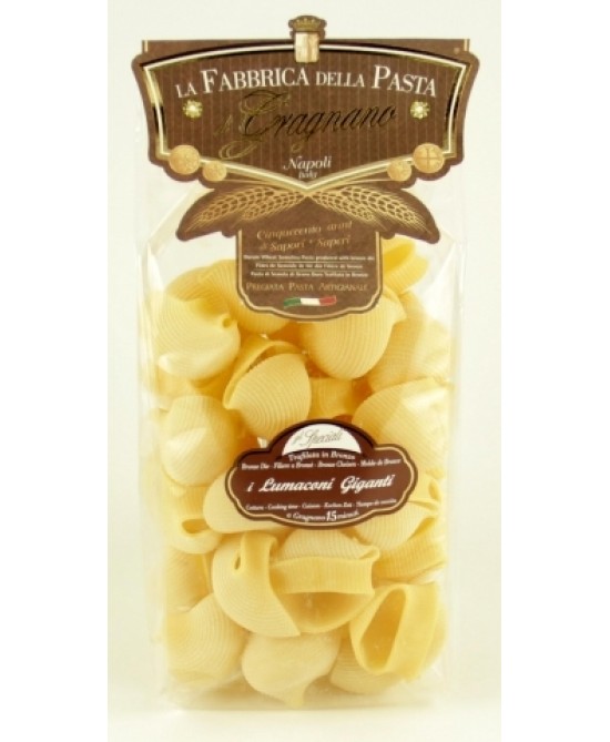 La Fabbrica Di Pasta Di Gragnano I Lumaconi Giganti Senza Glutine 500g