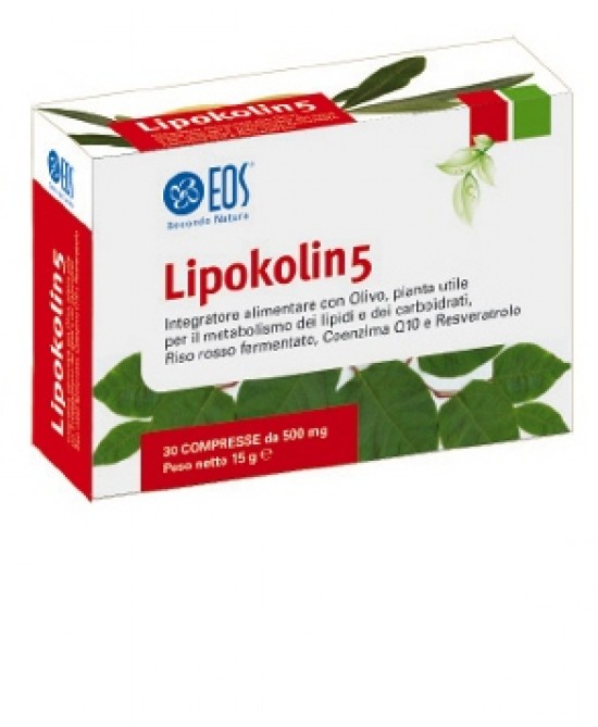 EOS LIPOKOLIN 5 30CPR 500MG prezzi bassi