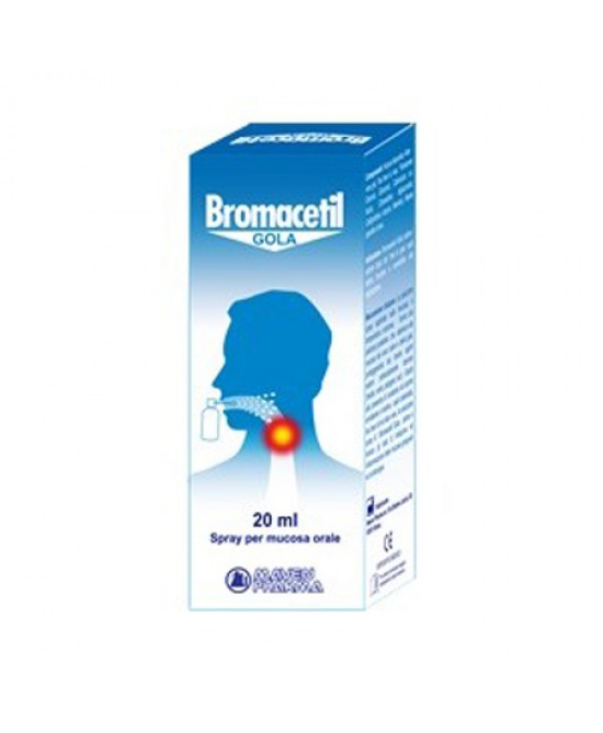 BROMACETIL GOLA SPRAY 20ML prezzi bassi